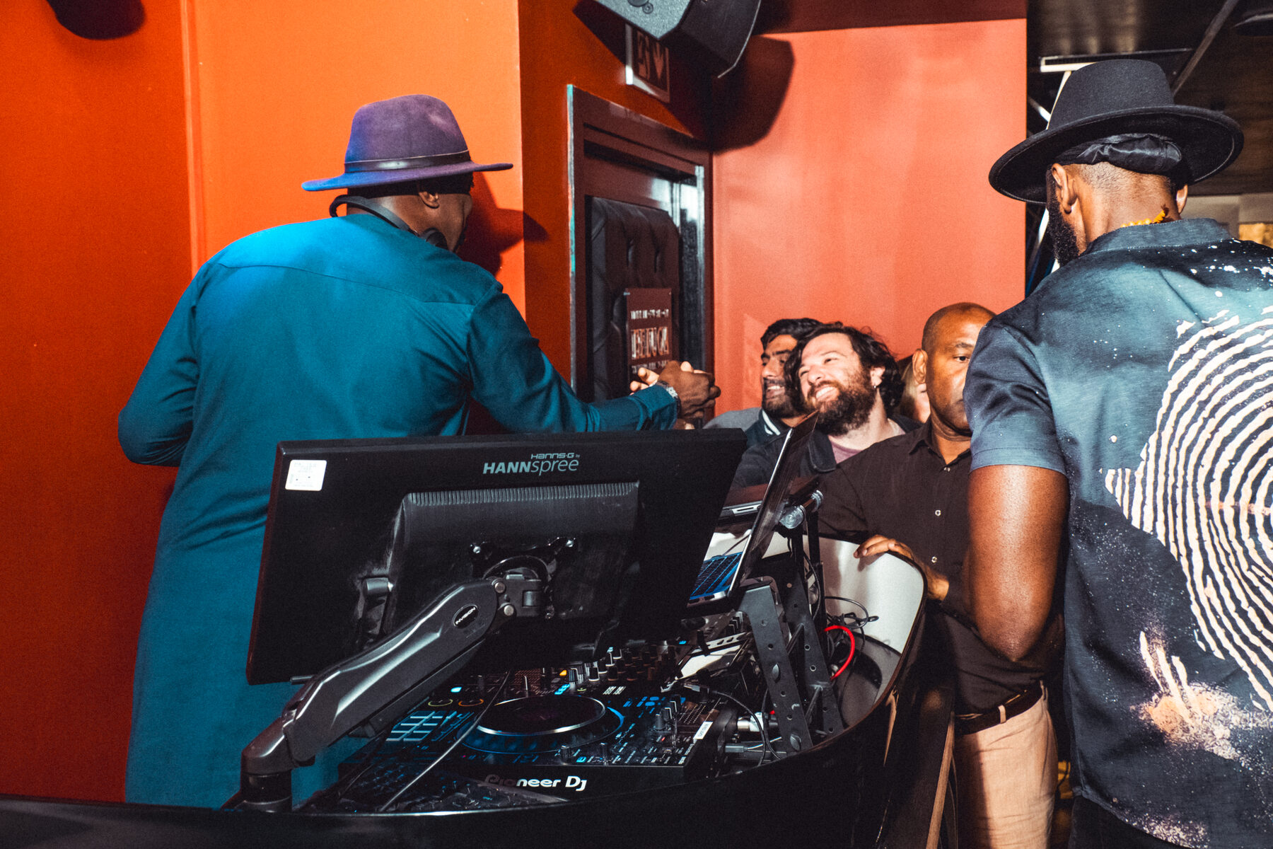 A second DJ set at the after-party